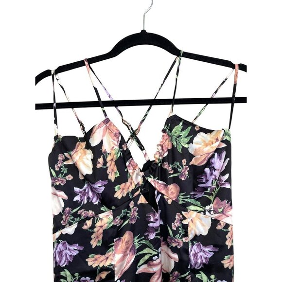 Nookie Simone Frill Maxi Dress Floral NWT Size XS - Picture 5 of 8